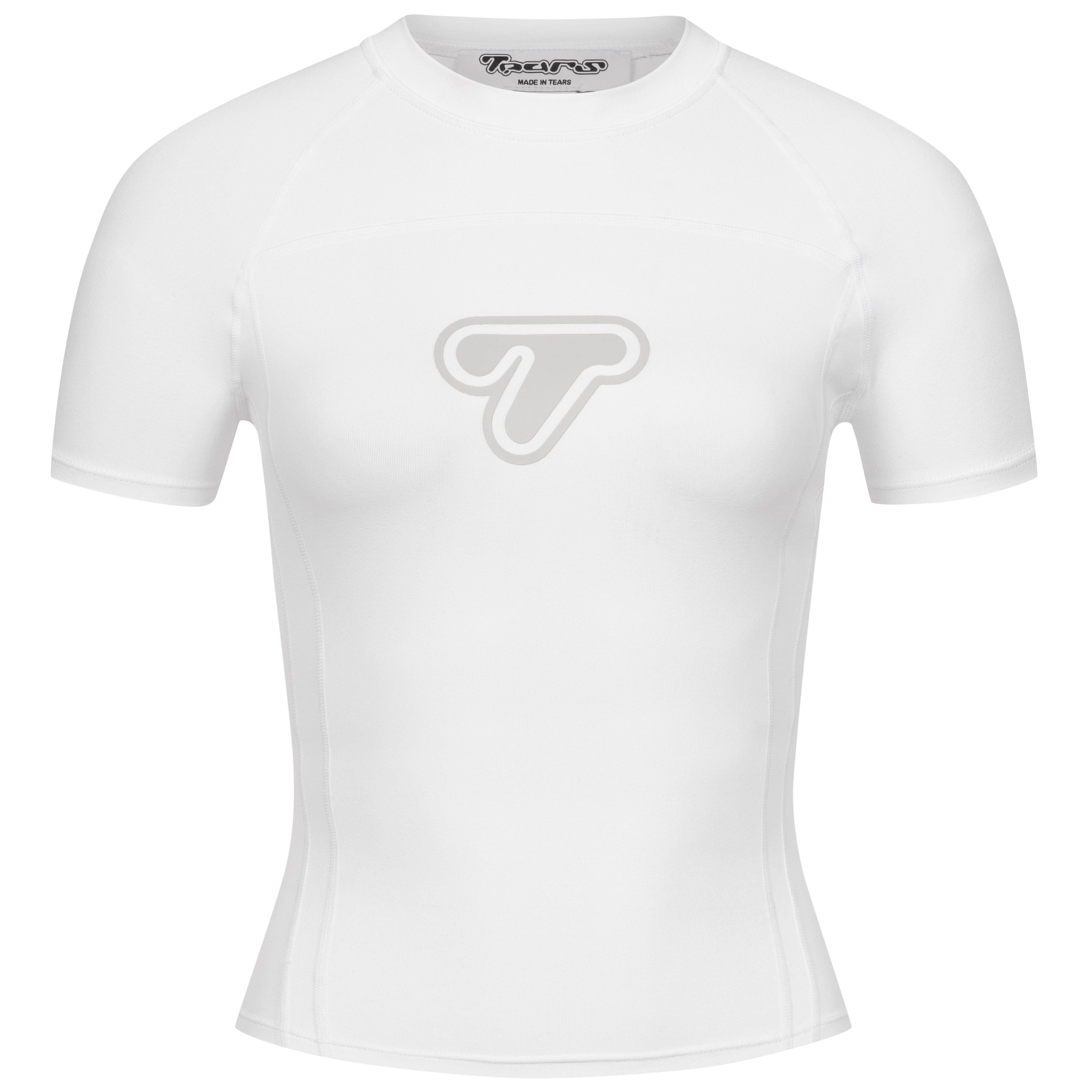 NYLON CROPTOP "BABY POWDER"