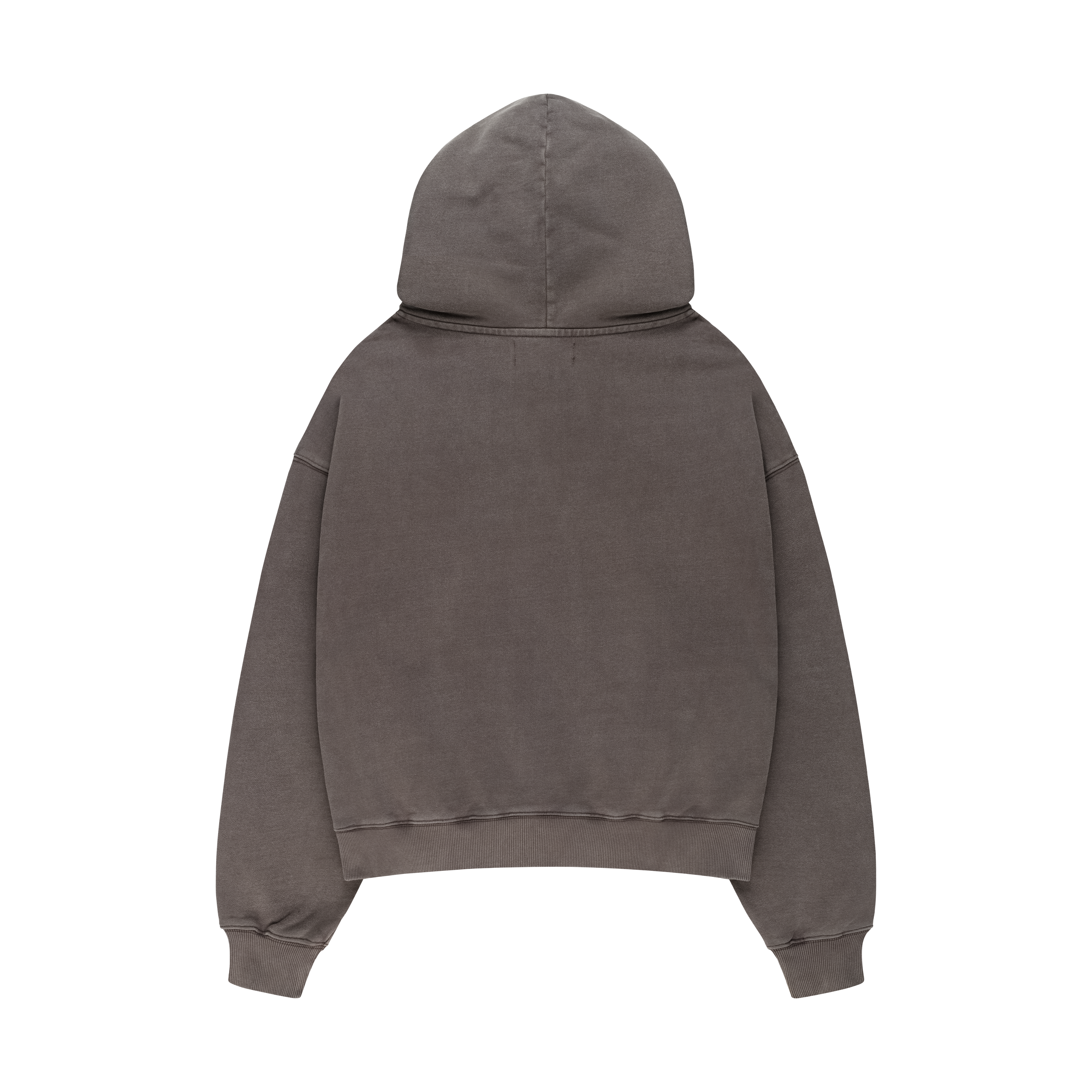 STRIPES HOODIE "MUTED BROWN"