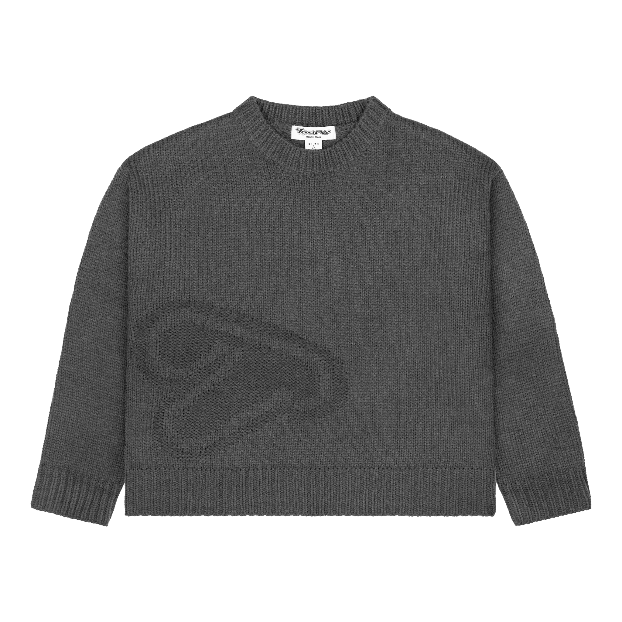 KNIT SWEATER GREY