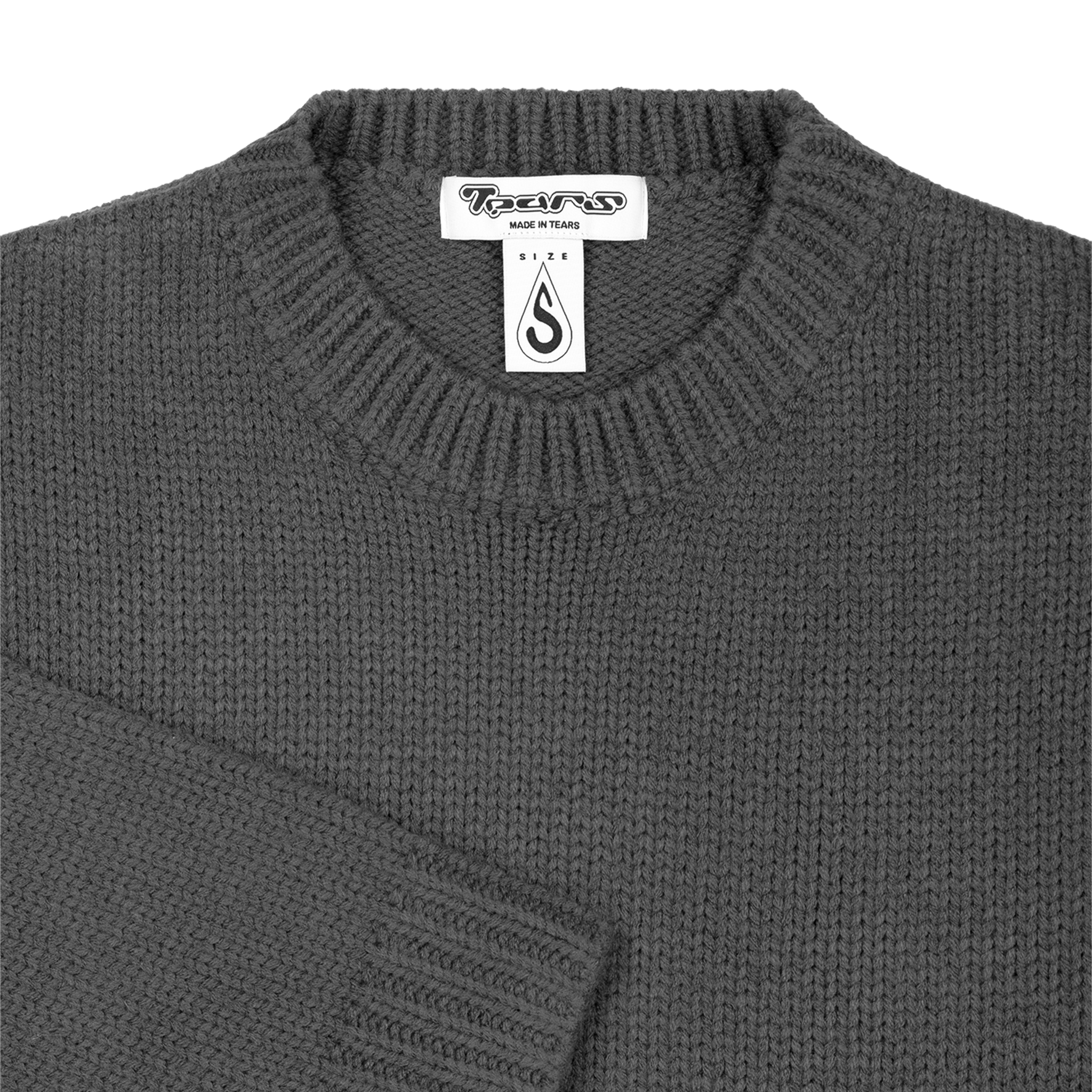 KNIT SWEATER GREY